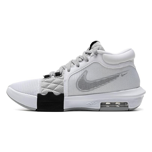 Кроссовки NIKE Баскетбольные кроссовки LeBron Witness 8 Ep 'White Light Smoke Grey Black'
