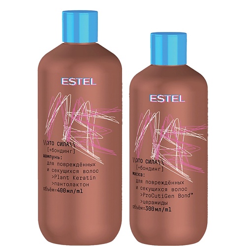 Набор для ухода за волосами ESTEL PROFESSIONAL Набор для укрепления волос Это сила Me