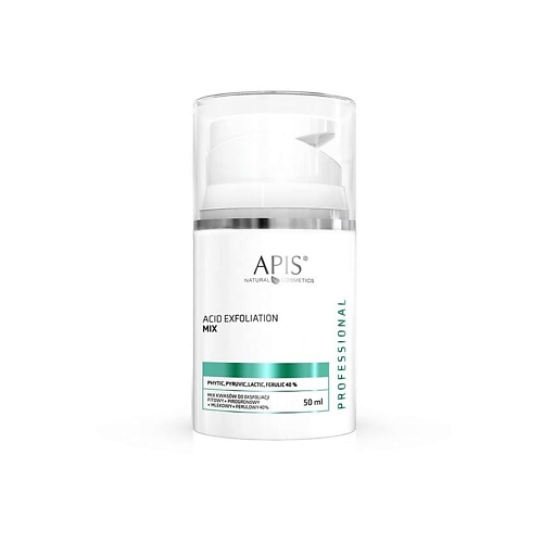 Пилинг для лица APIS NATURAL COSMETICS Кислотный пилинг для лица Professional Fit + Pirpgron + Milk + Ferulic 40