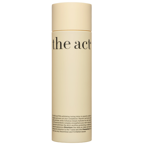 Тоник для лица THE ACT Кислотный отшелушивающий тоник для лица
