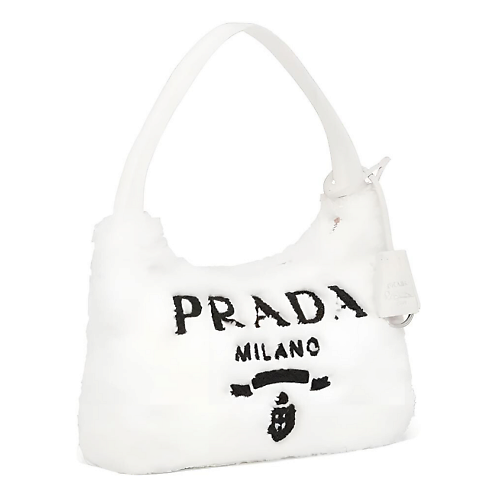 Сумка PRADA Сумка-тоут с логотипом Re-Edition 2000 Terry Bag