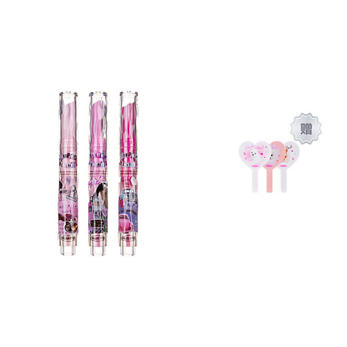 Набор средств для губ FLORTTE Набор I Am Super Beauty Heart-Shaped Jelly Lipstick