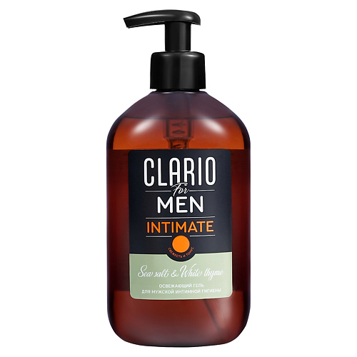 Гель для интимной гигиены CLARIO Гель для мужской интимной гигиены с трегалозой и экстрактом опунции