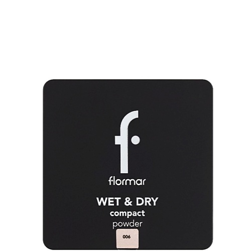FLORMAR Пудра для лица компактная Wet And Dry Compact Powder