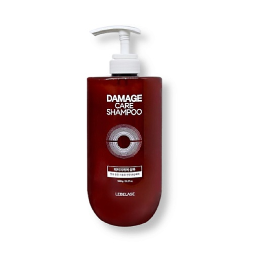 Шампунь для волос LEBELAGE Шампунь для поврежденных волос DAMAGE CARE SHAMPOO