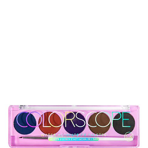 Тени для век J. CAT BEAUTY Палетка теней для век активируемая водой COLORSCOPE