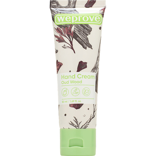 Крем для рук WEPROVE Смягчающий крем для рук с ароматом дерева уд Oud Wood Hand Cream
