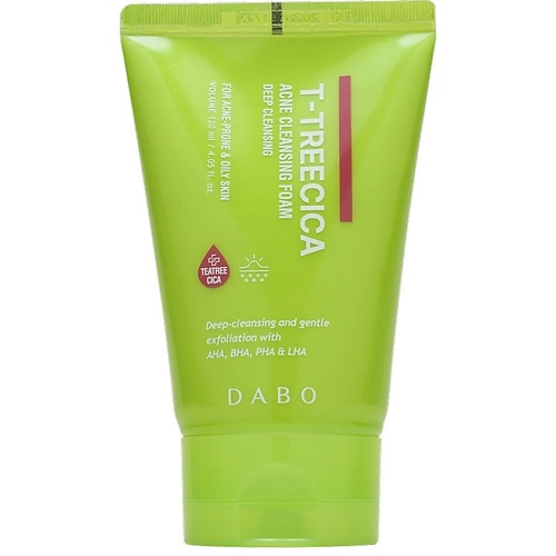 Пенка для умывания DABO Очищающая пенка для проблемной кожи Acne Cleansing Foam Deep Cleansing for Acne – Prone & Only Skin