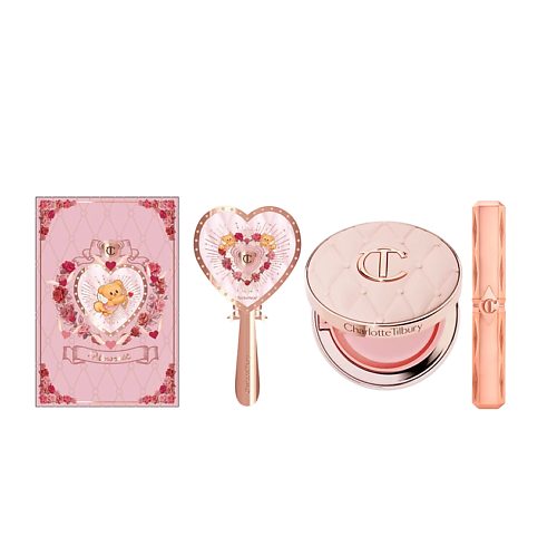 CHARLOTTE TILBURY Набор x Butter Bear: кушон, помада и зеркало