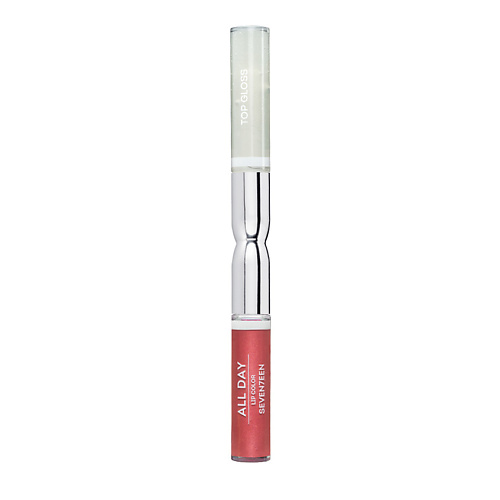 Помада для губ SEVEN7EEN Жидкая стойкая помада-блеск ALL DAY LIP COLOR & TOP GLOSS
