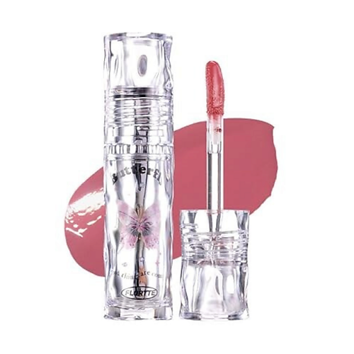 

FLORTTE Блеск для губ Butterfly Hello Beauty Lip Lacquer, Блеск для губ Butterfly Hello Beauty Lip Lacquer