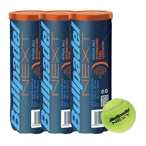Мяч для фитнеса BULLPADEL Мячи для падел-тенниса FIP Next