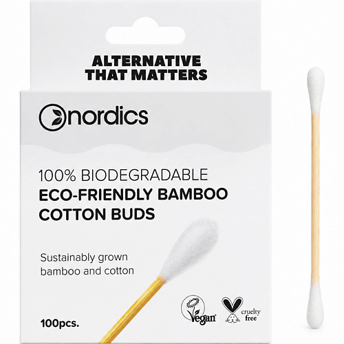 Бамбуковые ватные палочки Eco-Friendly Bamboo Cotton Buds