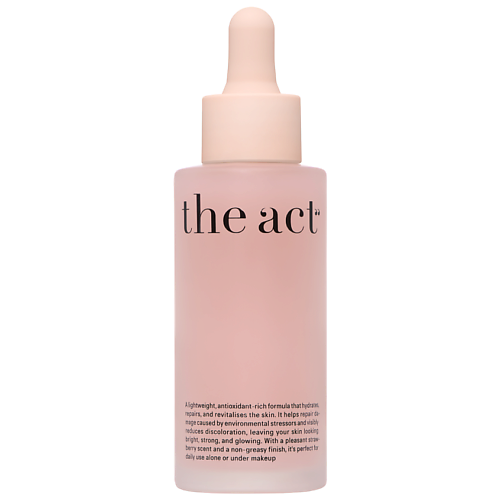 Сыворотка для лица THE ACT Сыворотка флюид для сияния кожи лица с гиалуроновой кислотой