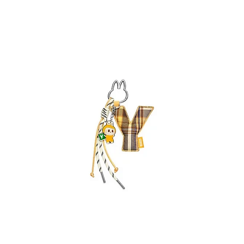 Брелок POP MART Подвеска в виде буквы Y The Monsters LABUBU Pin For Love,1 шт.