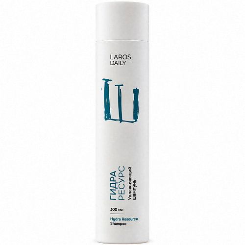 Шампунь для волос LAROS BEAUTY Увлажняющий шампунь DAILY Hydra Resource Shampoo