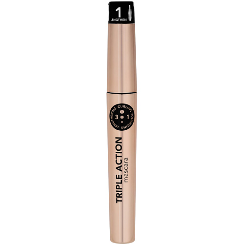 Тушь для ресниц FLORMAR Тушь для ресниц Triple Action Mascara