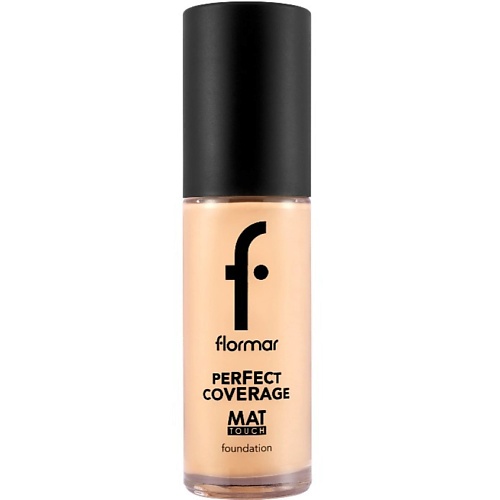 FLORMAR Тональная основа матирующая Perfect Coverage Mat Foundation
