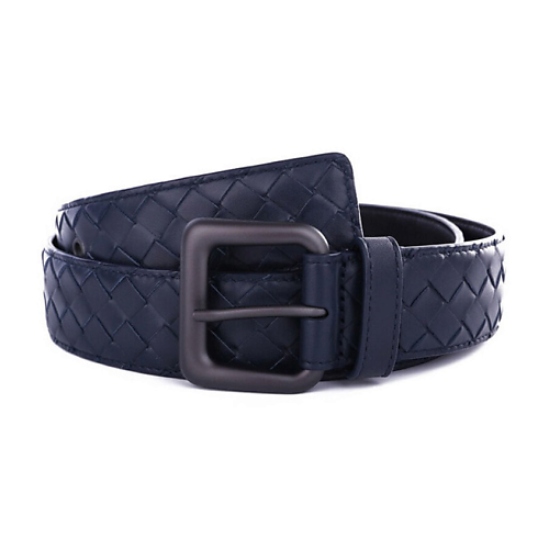 Ремень BOTTEGA VENETA Мужской ремень Newton Blue