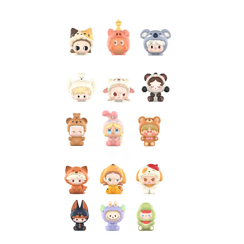 Мягкая игрушка POP MART Игрушка Cross Dressing Party Series Sweet Bean, 2,2см