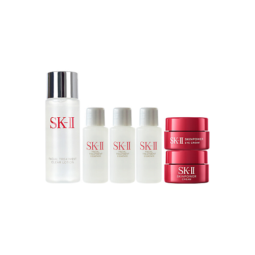 Набор антивозрастной SK II Classic Clear Лосьон+Эссенция+Крем+крем