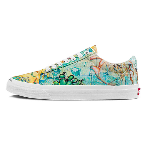 Кроссовки VANS Кроссовки Old Skool Moca X 'Judy Baca Hitting The Wall'