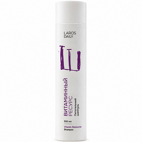 Шампунь для волос LAROS BEAUTY Питательный шампунь Vitamin Resource Shampoo