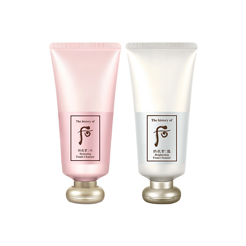 Набор средств для умывания THE HISTORY OF WHOO Набор гелей для умывания: Soo Soo Yeon Hydrating + Seol Brightening