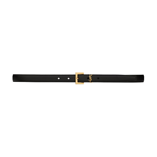 Ремень YVES SAINT LAURENT Тонкий ремень Cassandre Thin Belt