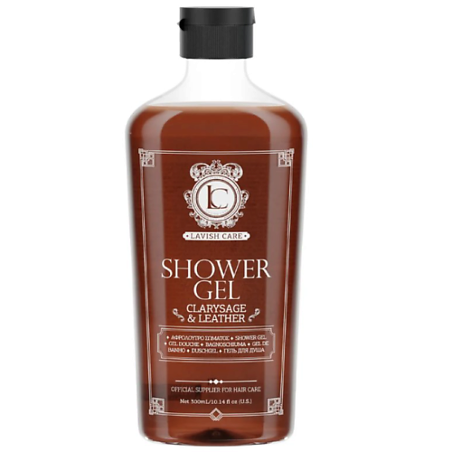 Гель для душа LAVISH CARE Гель для душа мужской Clarysage & Leather Shower Gel