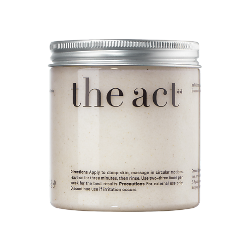 Скраб для тела THE ACT Скраб для тела Кокос