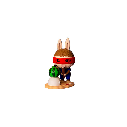 Мягкая игрушка POP MART Игрушка LABUBU Fruit Elf Collection, рандомный товар, 1 шт, 9 см