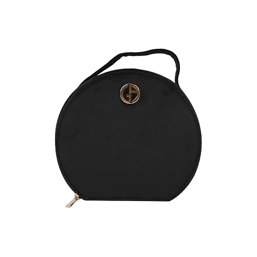 Косметичка GIORGIO ARMANI Косметичка Beauty Round Black Velvet Cosmetic Bag