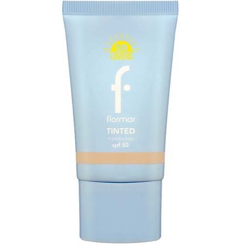 FLORMAR Тональная основа увлажняющая SPF50 Tinted Moisturizer