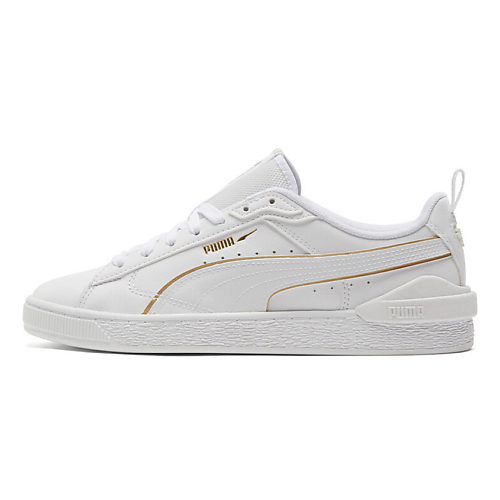 Кроссовки PUMA Кроссовки Suede Bloc 'Liquid Metal White Team Gold'