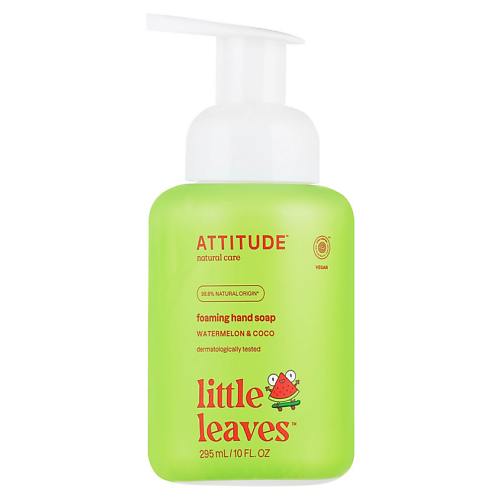 Мыло жидкое ATTITUDE Детское мыло для рук Little Leaves Watermelon & Coco