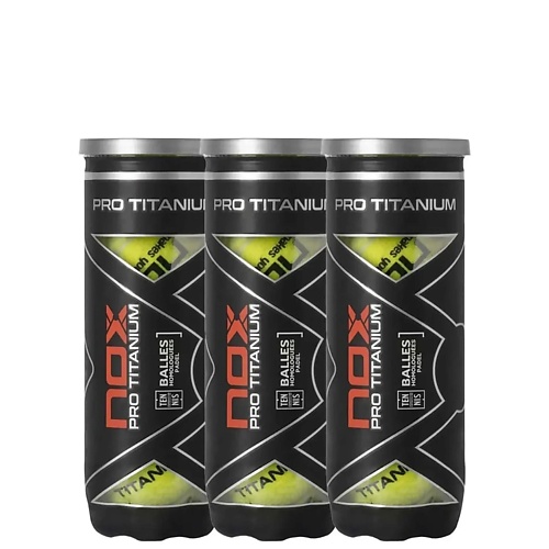 Мяч для фитнеса NOX Мячи для падел-тенниса Titanium Pro