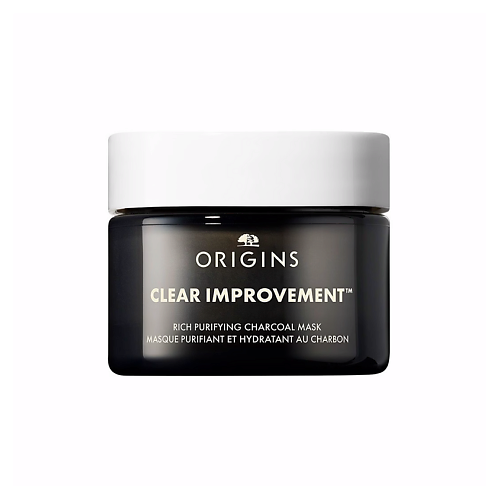 Маска для лица ORIGINS Очищающая маска Clear Improvement Rich Purifying Charcoal
