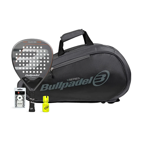 Ракетка для падел тенниса BULLPADEL Набор для падел-тенниса Game Pwr + Padelbag Avant 2