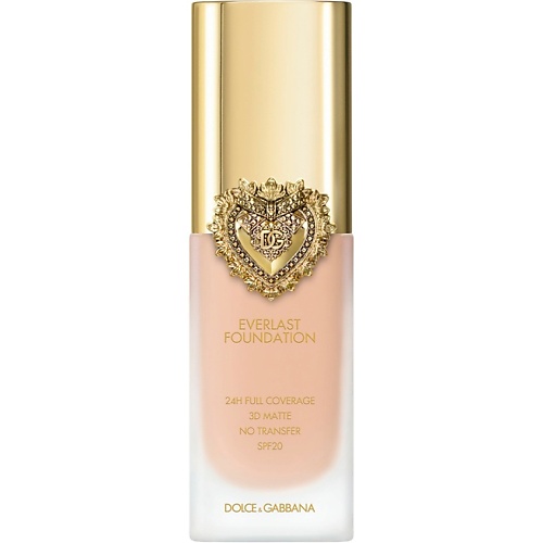 DOLCE&GABBANA Стойкий матовый тональный крем Everlast foundation SPF20 PA+++