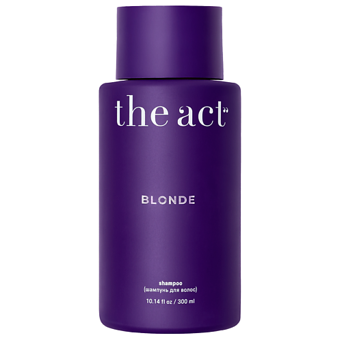 Шампунь для волос THE ACT Шампунь для волос оттеночный Blonde