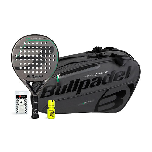 Ракетка для падел тенниса BULLPADEL Набор для падел-тенниса Game CTR и Padelbag Tour
