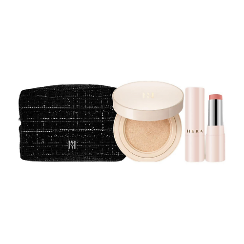 Набор: Glow Cushion + Бальзам-блеск для губ + Подарочный кейс