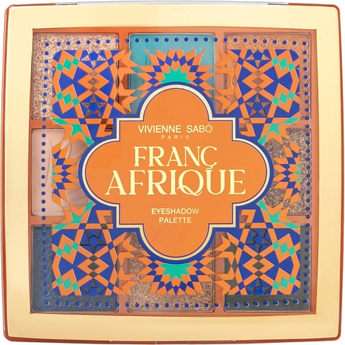 Палетка VIVIENNE SABO Палетка теней Francafrique