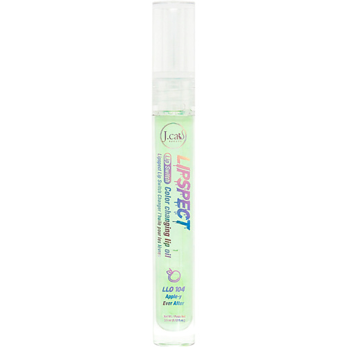 Масло для губ J. CAT BEAUTY Масло для губ меняющее цвет LIPSPECT