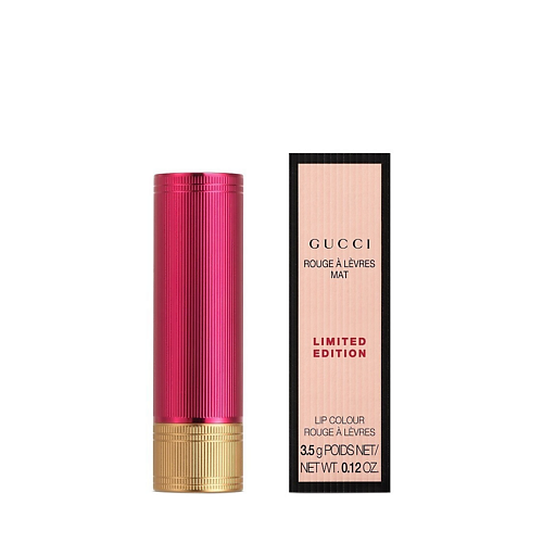 Помада для губ GUCCI Матовая губная помада Rouge à Lèvres Mat Limited Edition