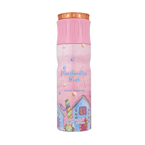 Парфюмированный дезодорант-спрей PARIS CORNER Парфюмерный дезодорант-спрей Marshmallow Blush