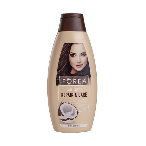 Шампунь для волос FOREA Шампунь для волос женский с маслом кокоса Forea Shampoo Repair & Care