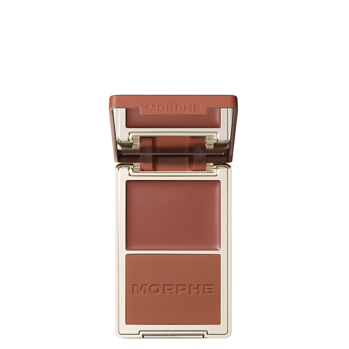 Пудра для лица MORPHE Бронзирующая пудра Cheek Thrills Bronze & Tone Duo