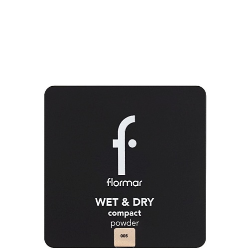 FLORMAR Пудра для лица компактная Wet And Dry Compact Powder